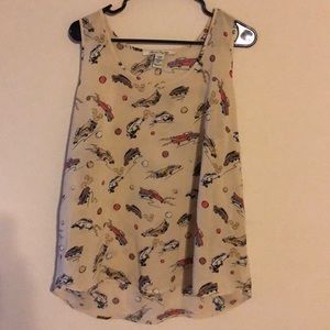 American Rag 1x vintage car tank